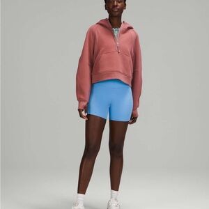 Lululemon Oversized Scuba Hoodie 1/2 Half Zip in Spiced Chai M/L